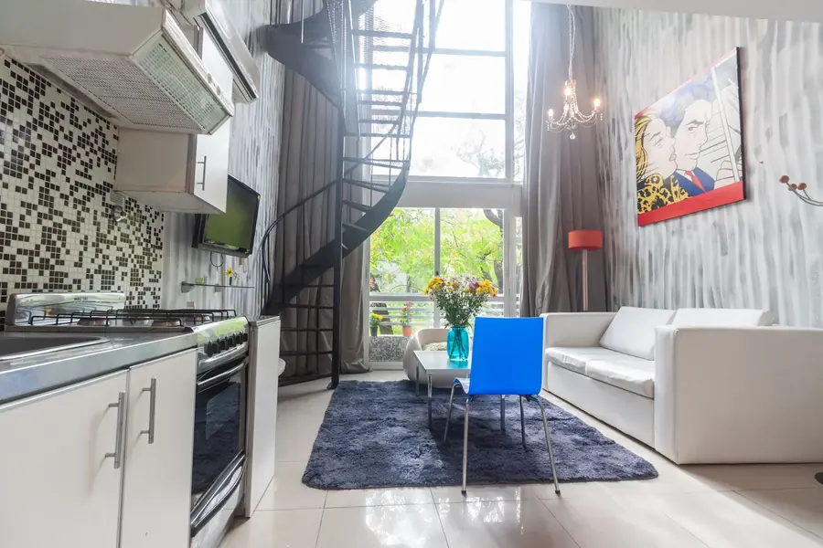Interior — Blue Apartment